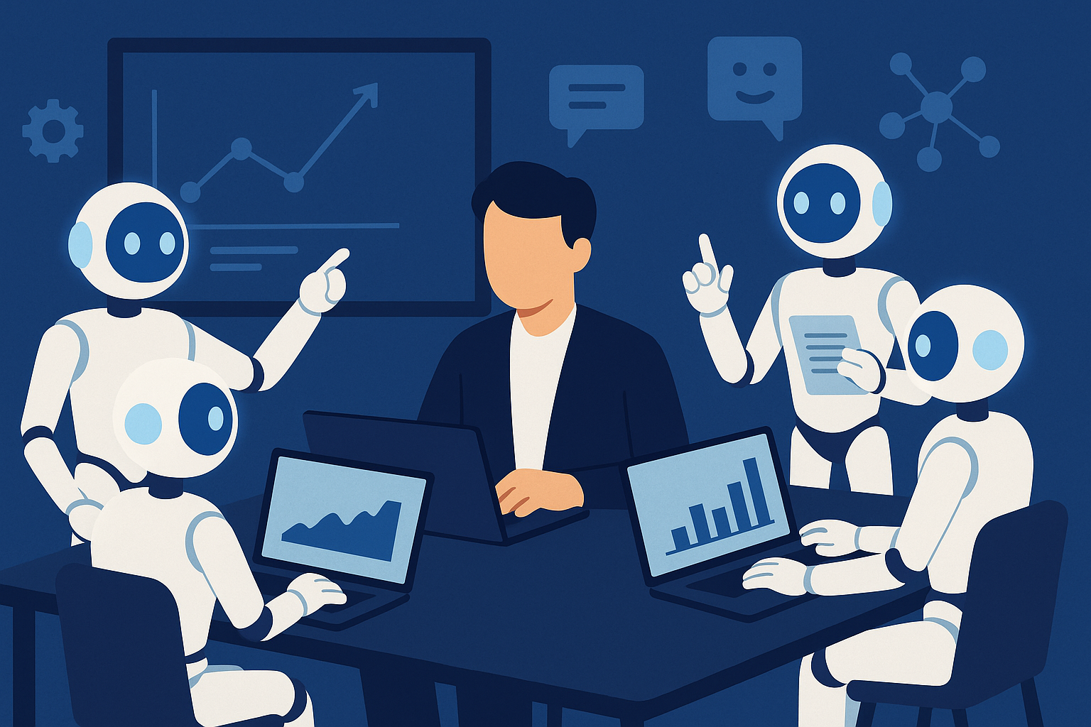 The Rise of the Multi-Agent Team: How AI Agents Will Collaborate to Run Your Business